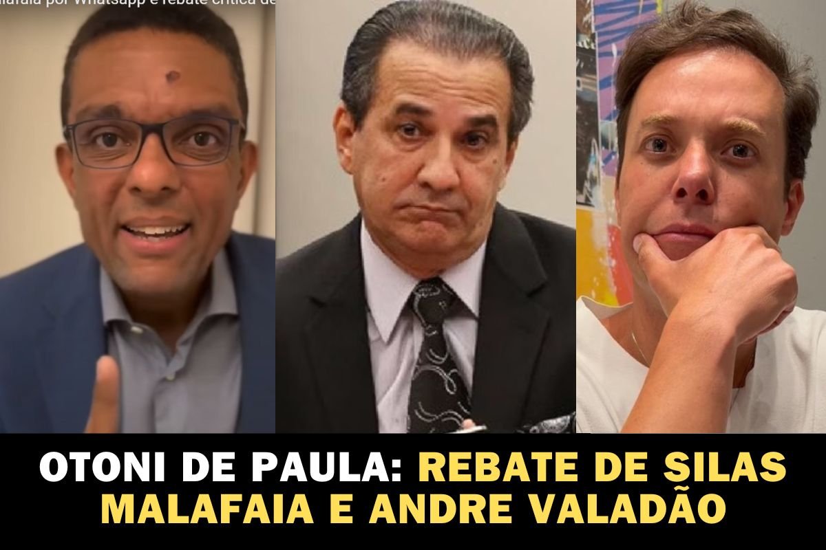 Deputado Ottoni de Paula em vídeo público justificando sua participação em evento com Lula, mencionando a importância da oração pelas autoridades e respondendo a críticas de pastores e líderes religiosos.