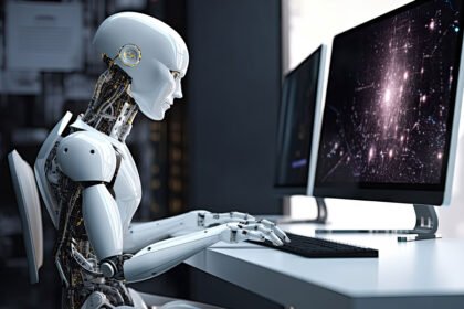 robot sitting ai