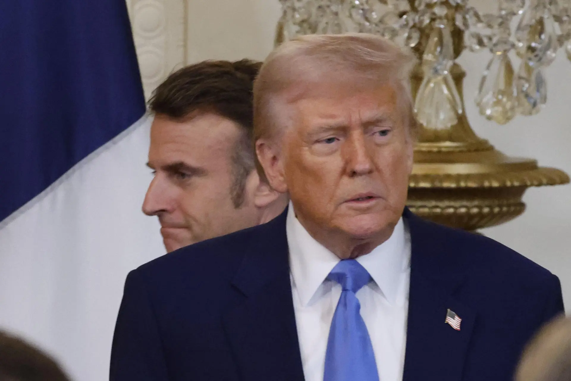 Trump afirma que decisão de Macron sobre Estado palestino “não mudará nada” 4 Trump afirma que decisão de Macron sobre Estado palestino “não mudará nada” - Imagem do artigo original