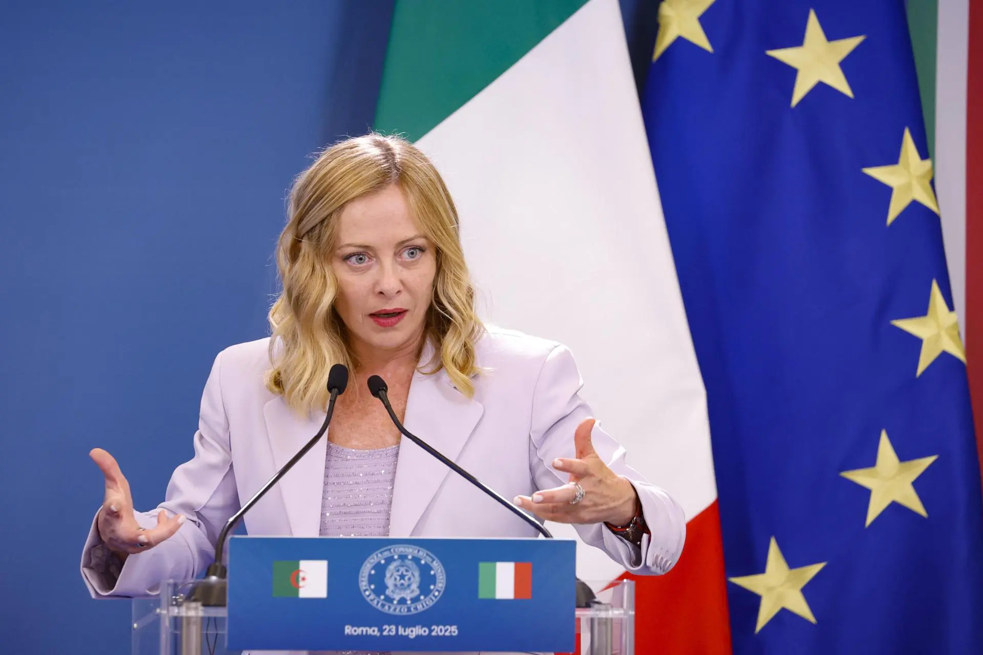 Giorgia Meloni estampa capa da Time, que aponta potencial para “mudar o mundo” - Imagem do artigo original