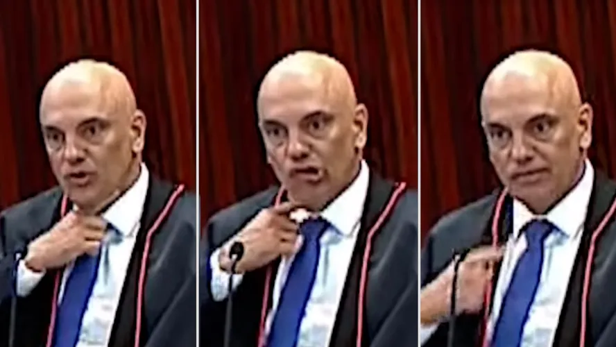 Moraes avalia 31 solicitações de visita a Bolsonaro em prisão domiciliar 2 moraes gesto degola