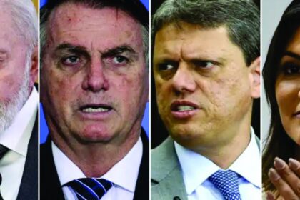 Tarcísio, Bolsonaro e Michelle despontam como principais adversários de Lula para 2026, aponta AtlasIntel 24 ocrente 1756406582