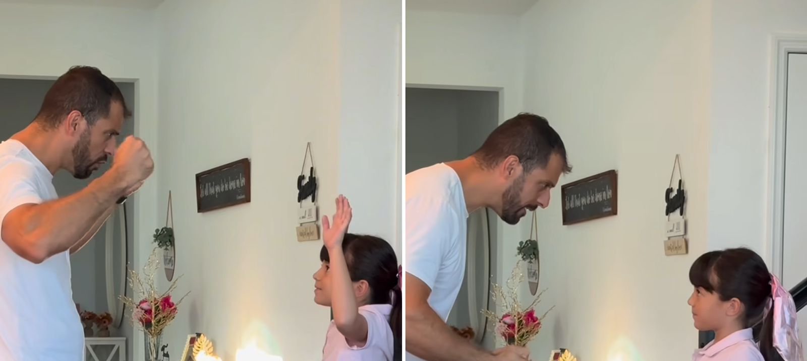 Pai motiva filha a afirmar promessas bíblicas e vídeo repercute nas redes 4 Pai motiva filha a afirmar promessas bíblicas e vídeo repercute nas redes - Imagem do artigo