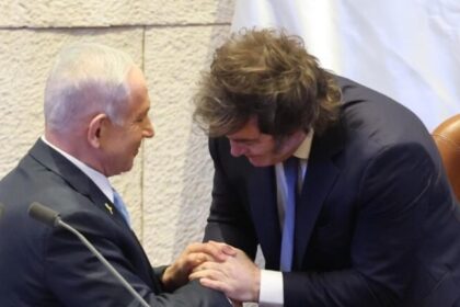 Grupo pró-Palestina pede à Justiça argentina prisão de Netanyahu em eventual visita ao país 15 ocrente 1756502141