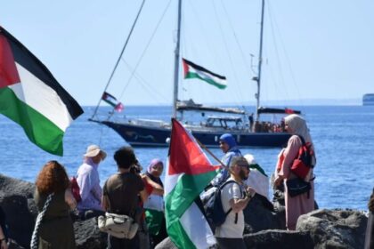 Integrantes do PSOL embarcam em flotilha que tenta romper bloqueio israelense à Faixa de Gaza 18 ocrente 1756566718