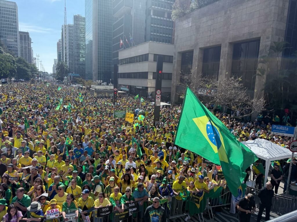 Marco Feliciano exalta protestos “Reaja, Brasil” e agradece Trump por sanções via Lei Magnitsky - Imagem do artigo original