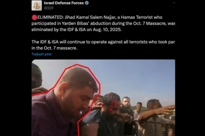 Israel diz ter eliminado autor do sequestro de Yarden Bibas 3 rss featured 18912 1755643050