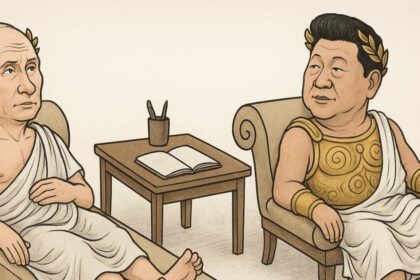 Microfone aberto flagra Putin e Xi debatendo longevidade de 150 anos durante parada militar na China 12 ocrente 1756921306
