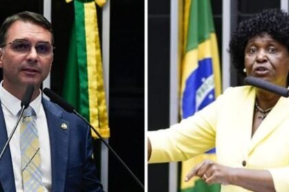 Flávio Bolsonaro lidera intenções de voto ao Senado no RJ; Eduardo Paes mantém vantagem para o governo estadual, mostra Gerp 15 ocrente 1757014088