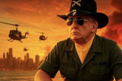 Trump publica meme com referência a “Apocalypse Now” e associa deportações a napalm 21 ocrente 1757202173