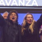 Karina Milei é aplaudida por militantes ao votar em eleição legislativa de Buenos Aires 6 ocrente 1757271426