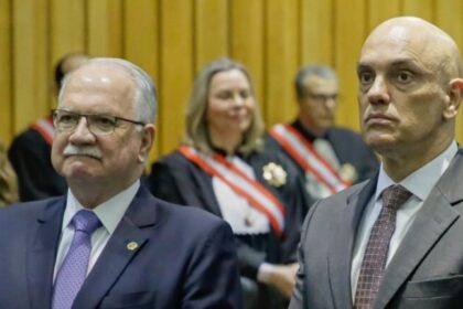 Fachin e Moraes entregam a Lula convite para posse na presidência do STF 14 ocrente 1758059252