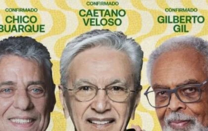 Artistas como Caetano, Gil, Chico e Djavan confirmam presença em ato no Rio contra PEC das Prerrogativas e projeto de anistia 8 ocrente 1758386617