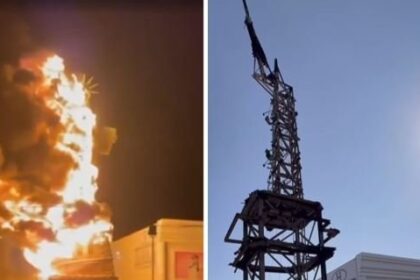 Fogo destrói réplica da Estátua da Liberdade em loja da Havan em Petrolina; polícia trata caso como crime 12 ocrente 1758656968