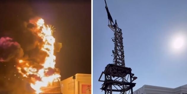 Fogo destrói réplica da Estátua da Liberdade em loja da Havan em Petrolina; polícia trata caso como crime 2 ocrente 1758656968
