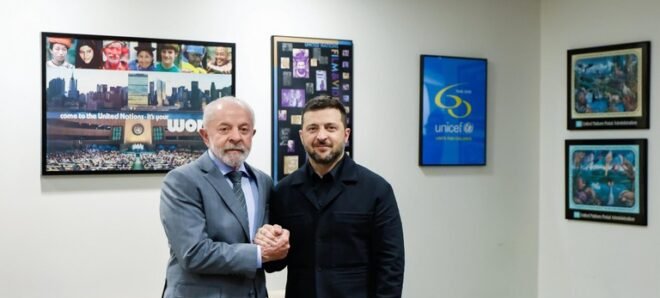 Lula e Zelensky afinam diálogo na ONU e tratam de paz, comércio e cooperação 2 ocrente 1758769435