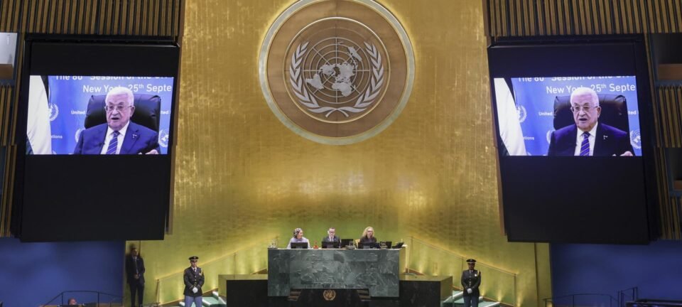 Abbas acusa Israel de “genocídio” e promete excluir Hamas de eventual governo em Gaza na ONU 2 ocrente 1758814453
