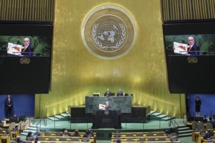 Netanyahu usa tribuna da ONU para reiterar ameaças ao Irã e pedir rendição do Hamas 2 ocrente 1758896402