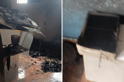 Bíblia permanece intacta após incêndio destruir interior de igreja em Sumaré 4 ocrente 1759157313