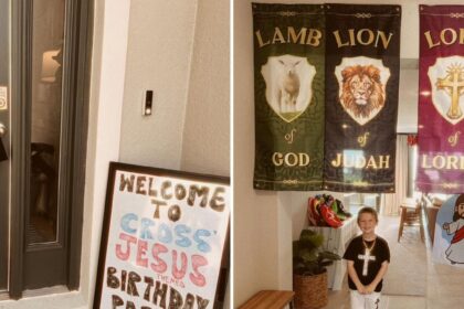Menino de 5 anos escolhe Jesus como tema de aniversário e viraliza nos EUA 6 ocrente 1759335407
