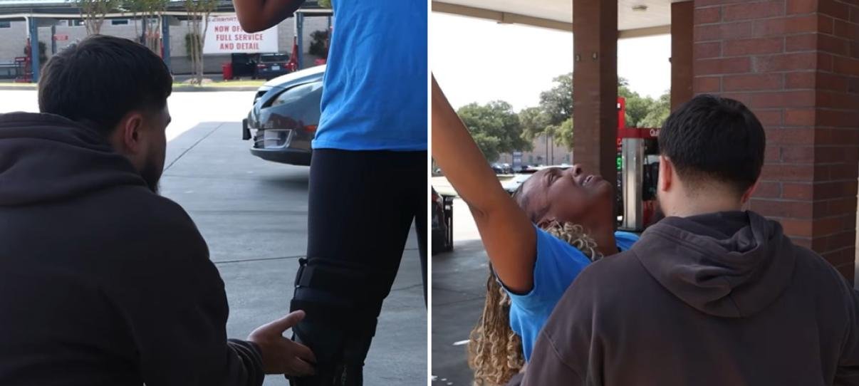 Oração em posto de gasolina resulta em cura de mulher após 13 cirurgias no joelho, nos EUA 2 ocrente 1759474093