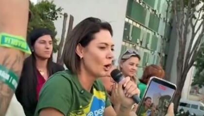 Michelle Bolsonaro rejeita redução de pena e cobra anistia total para presos de 8 de Janeiro 8 ocrente 1759909601
