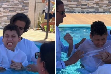 Batismo de menino com paralisia cerebral comove fiéis e viraliza nas redes 16 ocrente 1759914214