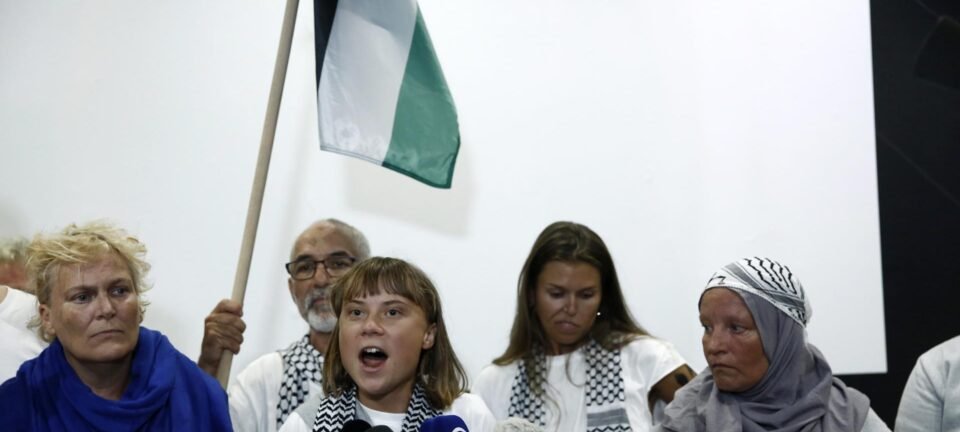 Greta Thunberg publica vídeo e usa por engano foto de refém israelense ao criticar tratamento de palestinos 2 ocrente 1759924938