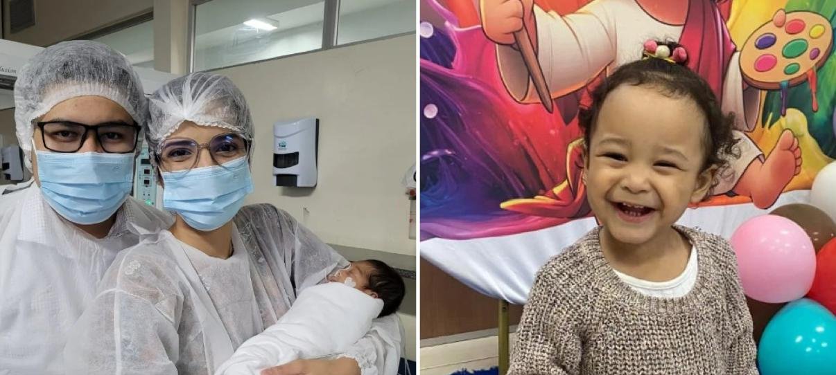 Casal rejeita aborto após diagnóstico crítico e bebê prematura nasce sem má-formações 2 ocrente 1759999700