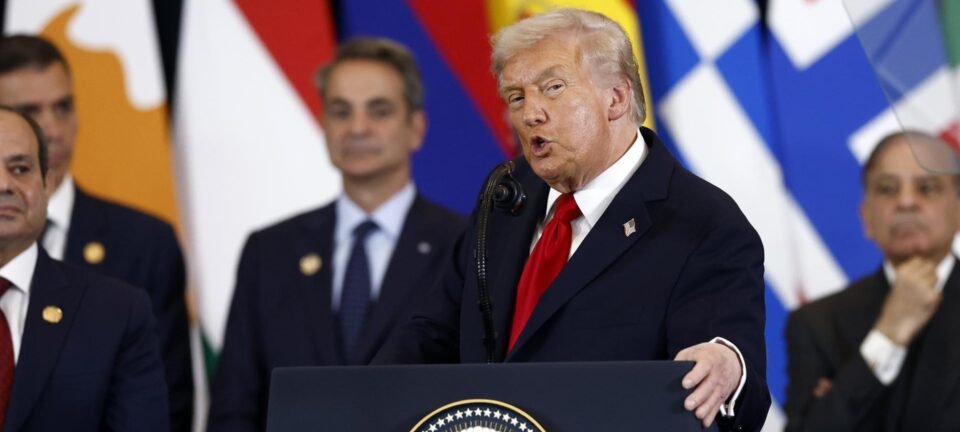 Trump deixa linha isolacionista e sela acordo de paz para Gaza com apoio de mais de 20 países 2 ocrente 1760493806