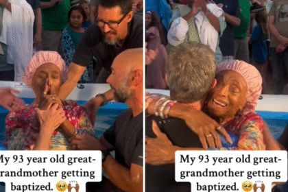Batismo de senhora de 93 anos emociona a internet e soma 600 mil visualizações 10 ocrente 1760729534
