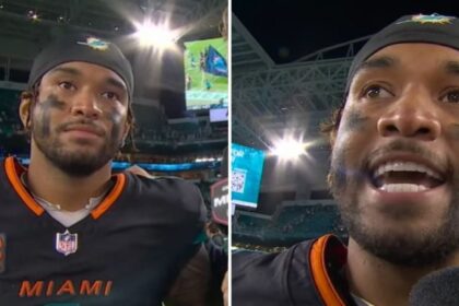 Tua Tagovailoa exalta Jesus após vitória dos Dolphins sobre os Jets: “Toda a glória pertence a Deus” 2 ocrente 1760737590