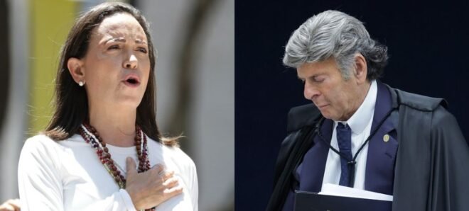 Fux cita María Corina Machado ao defender absolvição de réus no STF 2 ocrente 1761071522