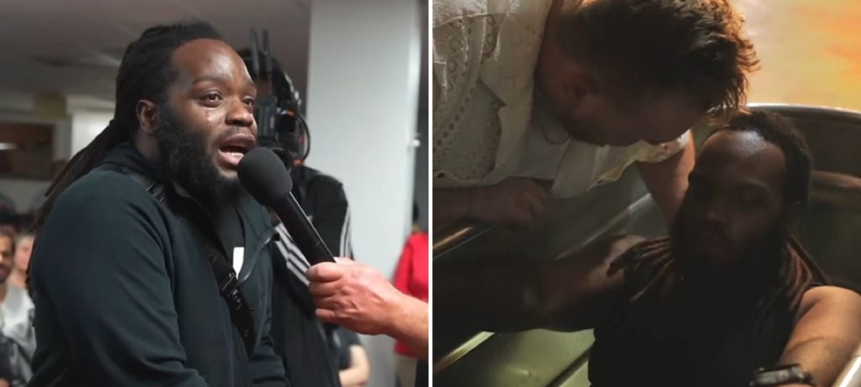 Homem sob prisão domiciliar se emociona e pede batismo em culto na Flórida 2 ocrente 1761343373