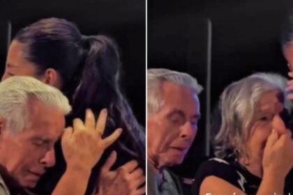 Após 11 anos de oração, avós de pregadora se convertem em culto emocionante 20 ocrente 1761832092