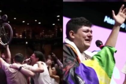 Fiel deixa cadeira de rodas e caminha após oração em culto em Rondonópolis 6 ocrente 1762445876