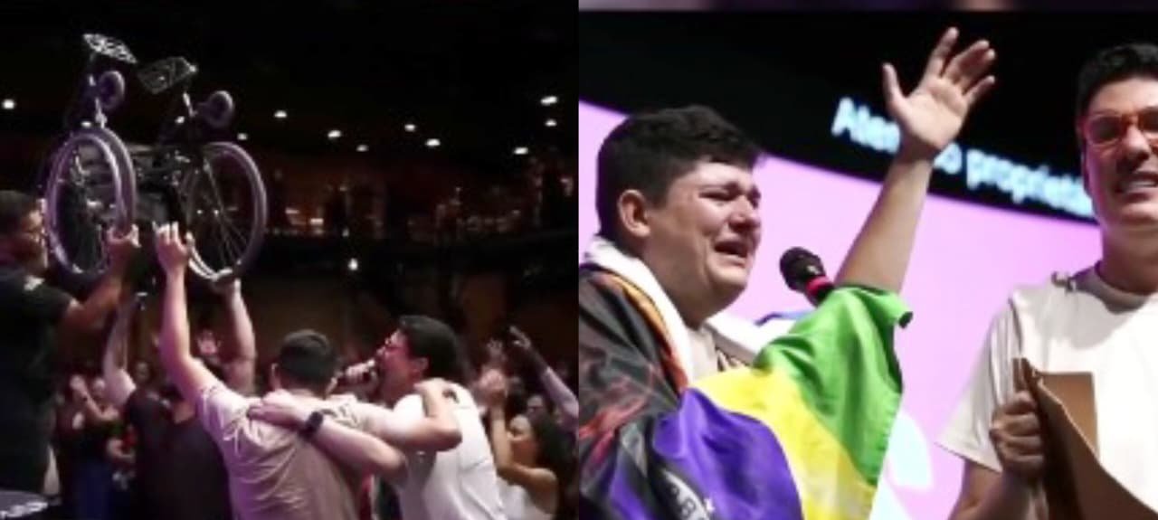 Fiel deixa cadeira de rodas e caminha após oração em culto em Rondonópolis 2 ocrente 1762445876