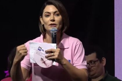 Michelle Bolsonaro diz que Lula “se alia ao crime” em evento do PL Mulher 6 ocrente 1762692415