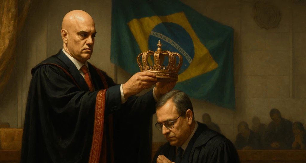 Artigo compara Moraes a Napoleão e vê Senado submisso ao reconduzir Paulo Gonet 2 ocrente 1763052443