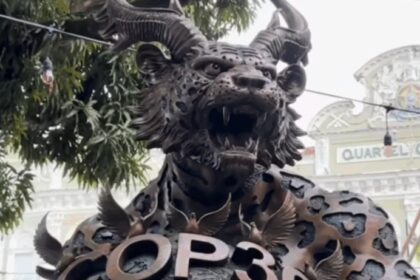 Estátua chinesa entregue ao Brasil na COP30 gera debate sobre simbolismo 6 ocrente 1763496253