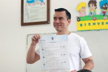 Noboa troca seis ministros após derrota em referendo no Equador 12 ocrente 1763517750