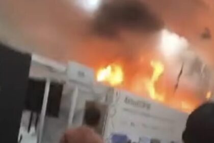 Princípio de incêndio força evacuação de pavilhão da COP 30 em Belém 20 ocrente 1763662779