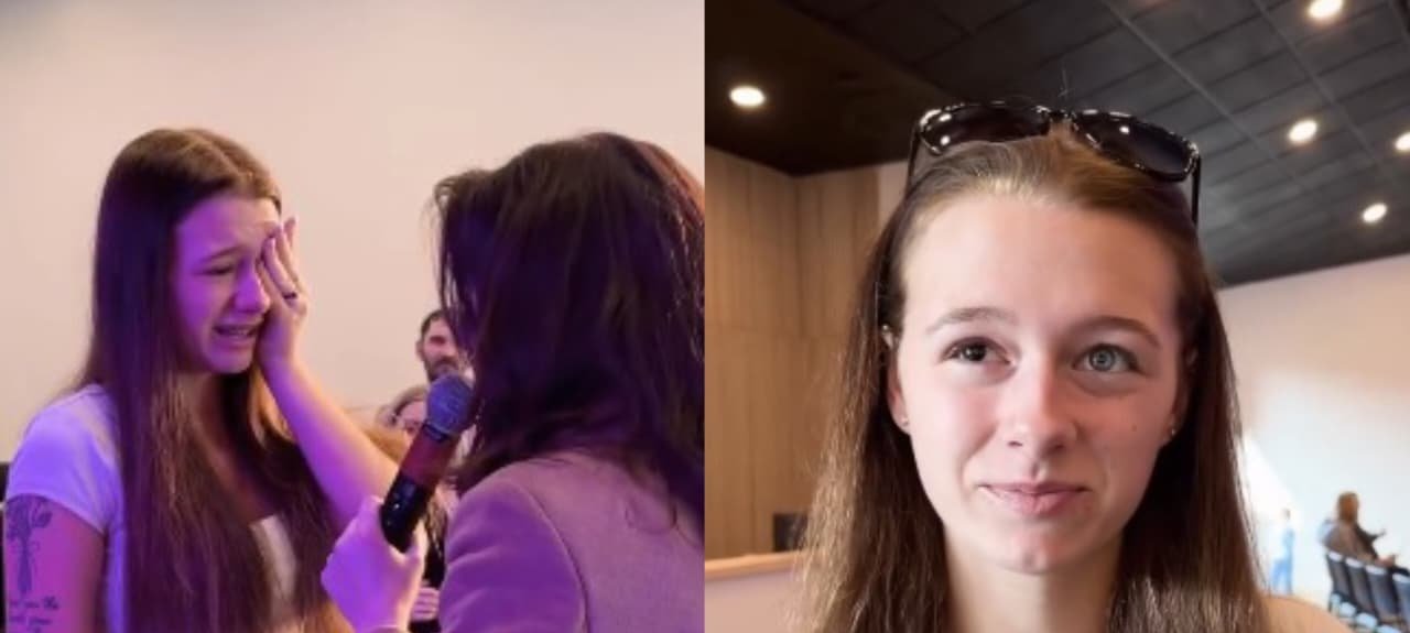 Adolescente volta a enxergar após oração em igreja no Kentucky 2 ocrente 1764365710