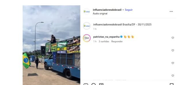 Manifestantes em Brasília exigem libertação de Bolsonaro e aprovação de anistia 2 ocrente 1764530412