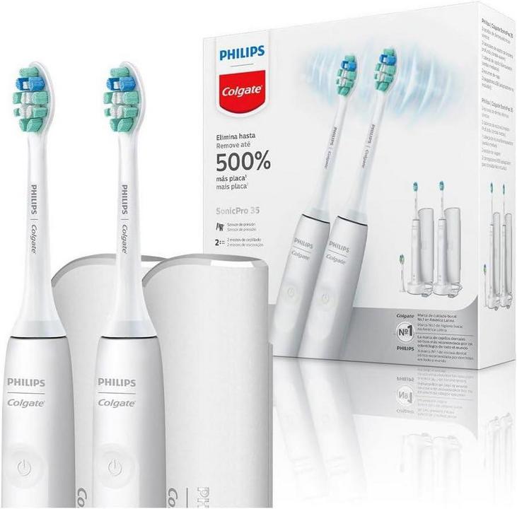 Escova Eletrica Philips Colgate SonicPro 35 1 Escova Eletrica Philips Colgate SonicPro 35