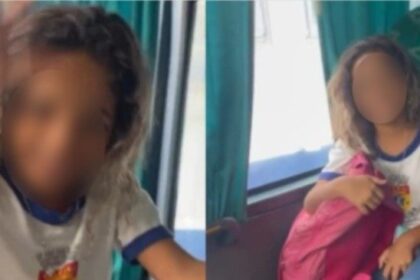 Estudante anuncia conversão dentro de ônibus escolar em Duque de Caxias 4 ocrente 1764625755