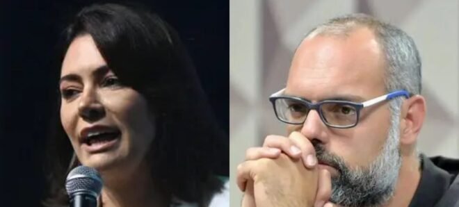 Michelle Bolsonaro rebate críticas de Allan dos Santos e diz agir com aval do marido 2 ocrente 1764782352