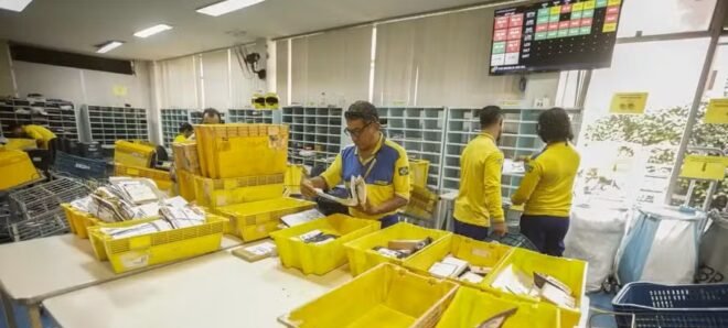 Cinco bancos colocam R$ 12 bilhões à disposição dos Correios sob aval do Tesouro 2 ocrente 1765580708