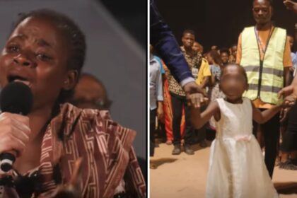 Menina de 8 anos dá primeiros passos em cruzada evangelística na RD Congo 6 ocrente 1765936207