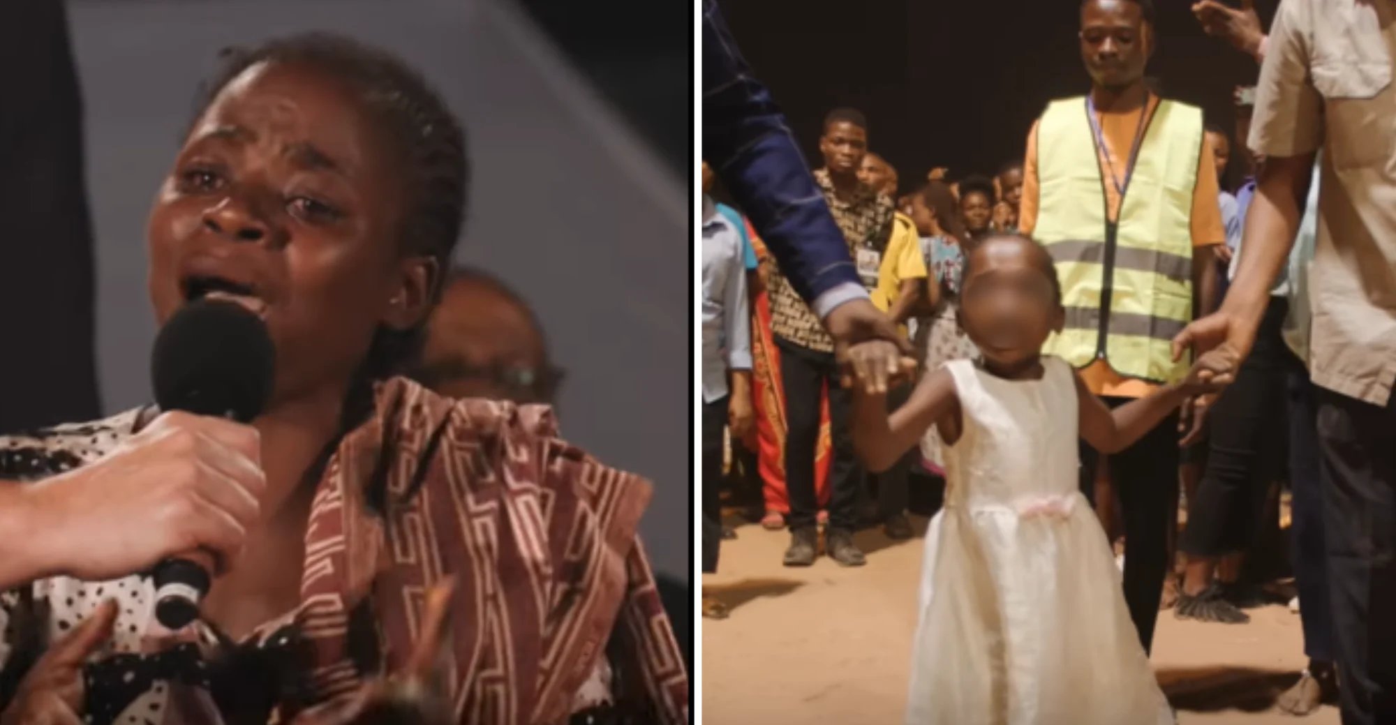 Menina de 8 anos dá primeiros passos em cruzada evangelística na RD Congo 2 ocrente 1765936207